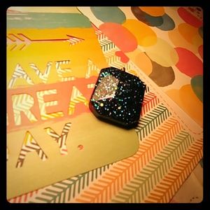 Sparkly Galaxy Glitter Jewel Pendant- Resin